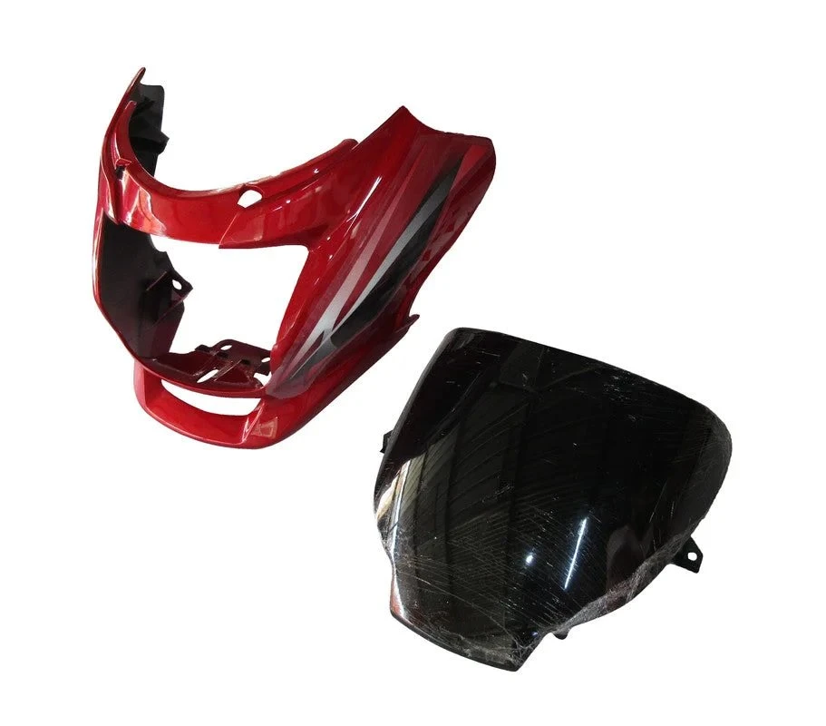 HEAD LIGHT VISOR SUPER SPLENDOR LATEST (TYPE-2) RED