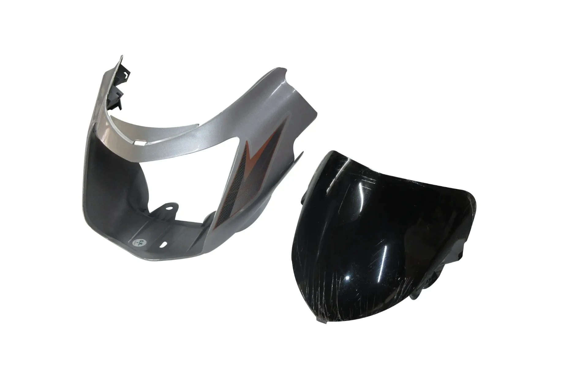 HEAD LIGHT VISOR GLASS STAR CITY