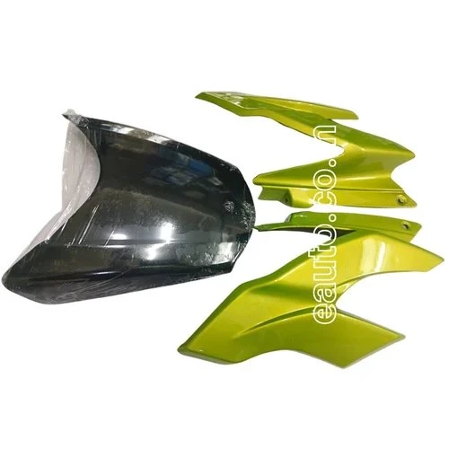HEAD LIGHT VISOR APACHE RTR N/M GREEN