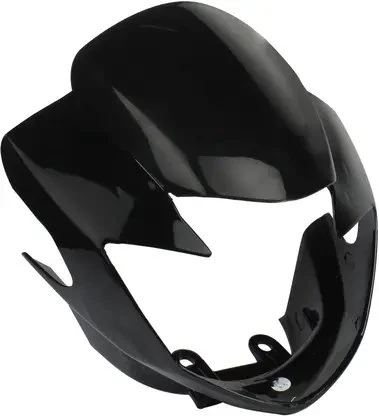 HEAD LIGHT VISOR APACHE RTR 160/CC BLACK