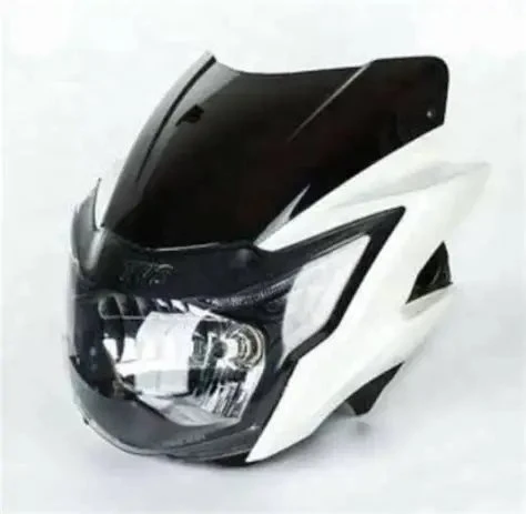 HEAD LIGHT VISOR APACHE RTR N/M WHITE