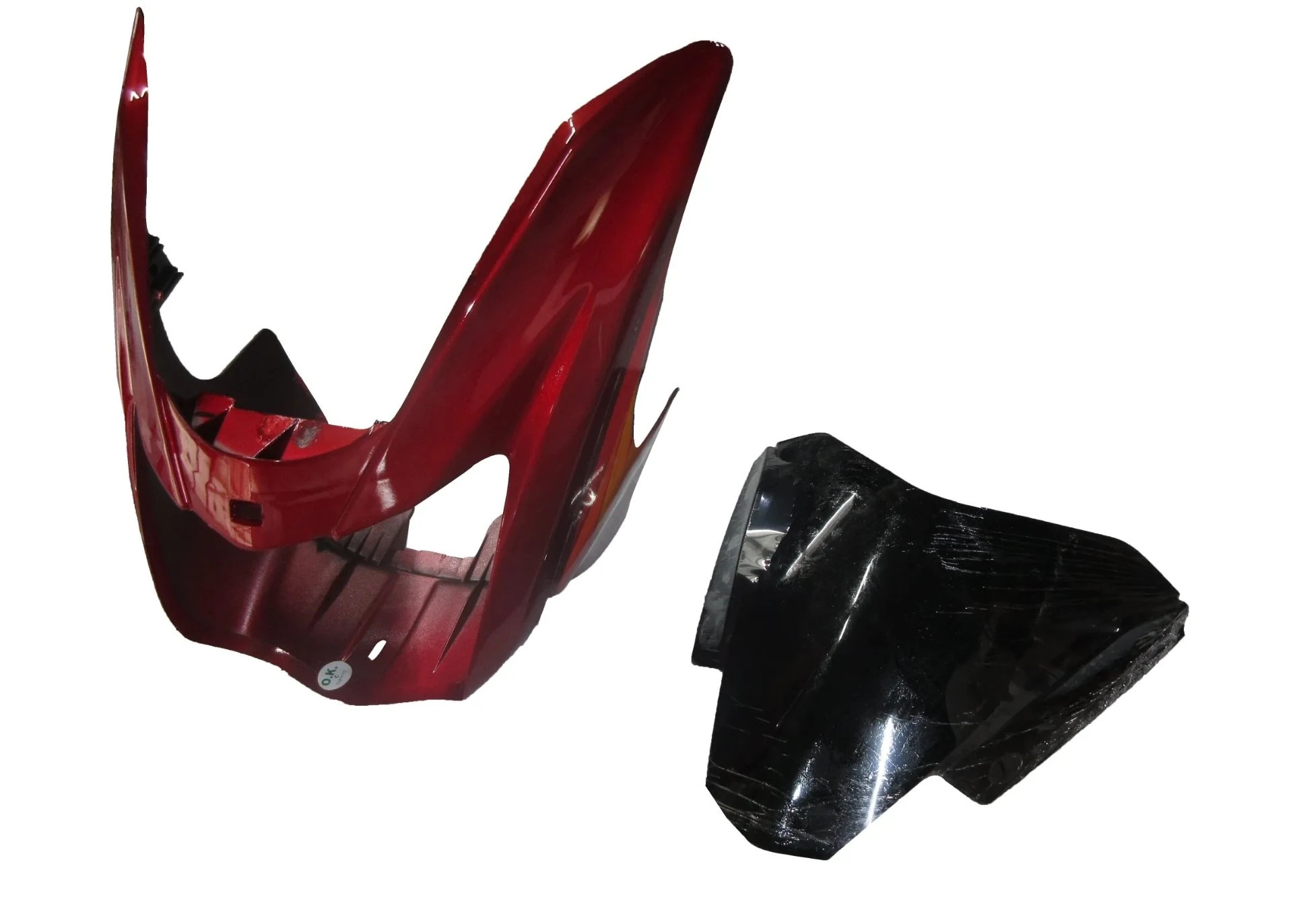 HEAD LIGHT VISOR STAR CVTI 110CC (HORSE TYPE) RED