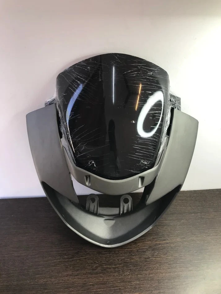 HEAD LIGHT VISOR APACHE RTR N/M MATT GREY
