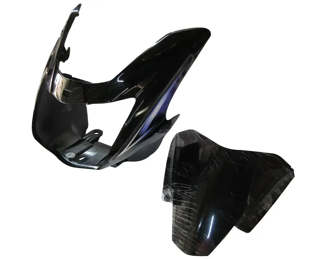 HEAD LIGHT VISOR STAR CVTI 110CC (HORSE TYPE) BLACK (PURPLE