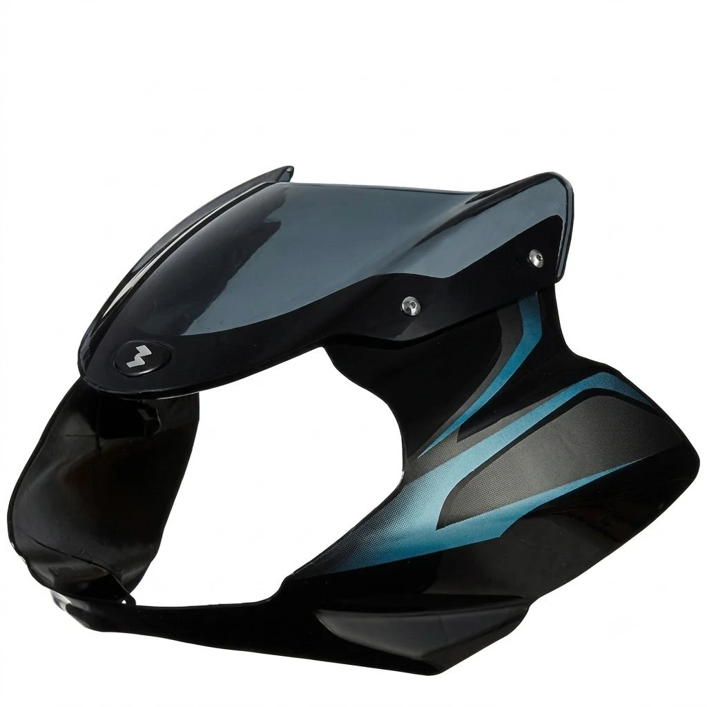 HEAD LIGHT VISOR DISCOVER 150CC N/M BLUE
