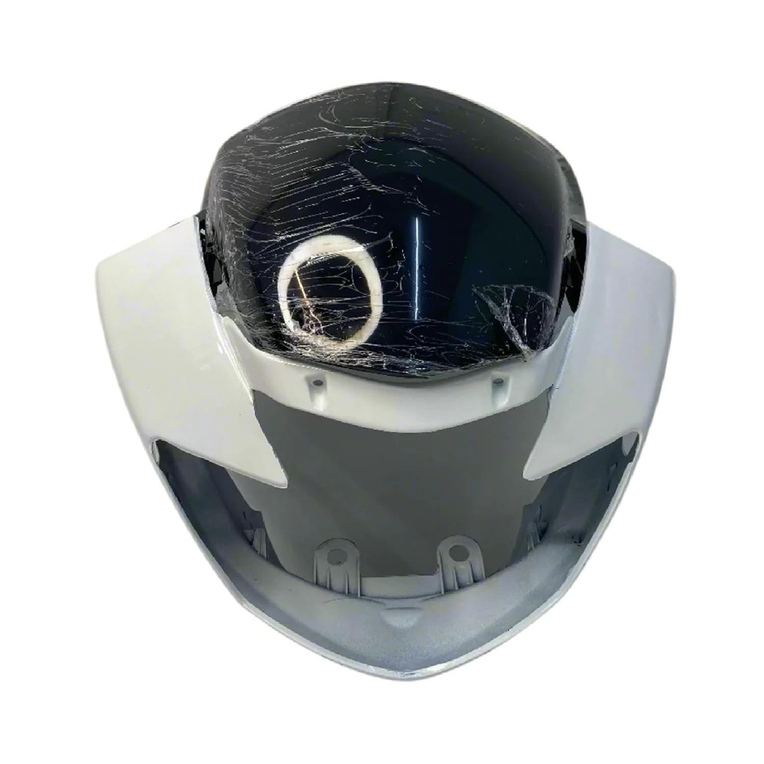 HEAD LIGHT VISOR APACHE BEAST WHITE