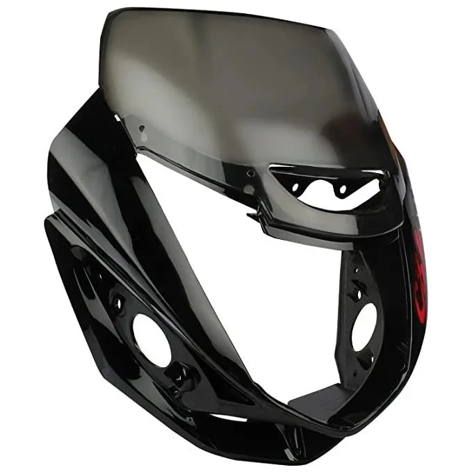 HEAD LIGHT VISOR XTREME (TYPE-3) BLACK