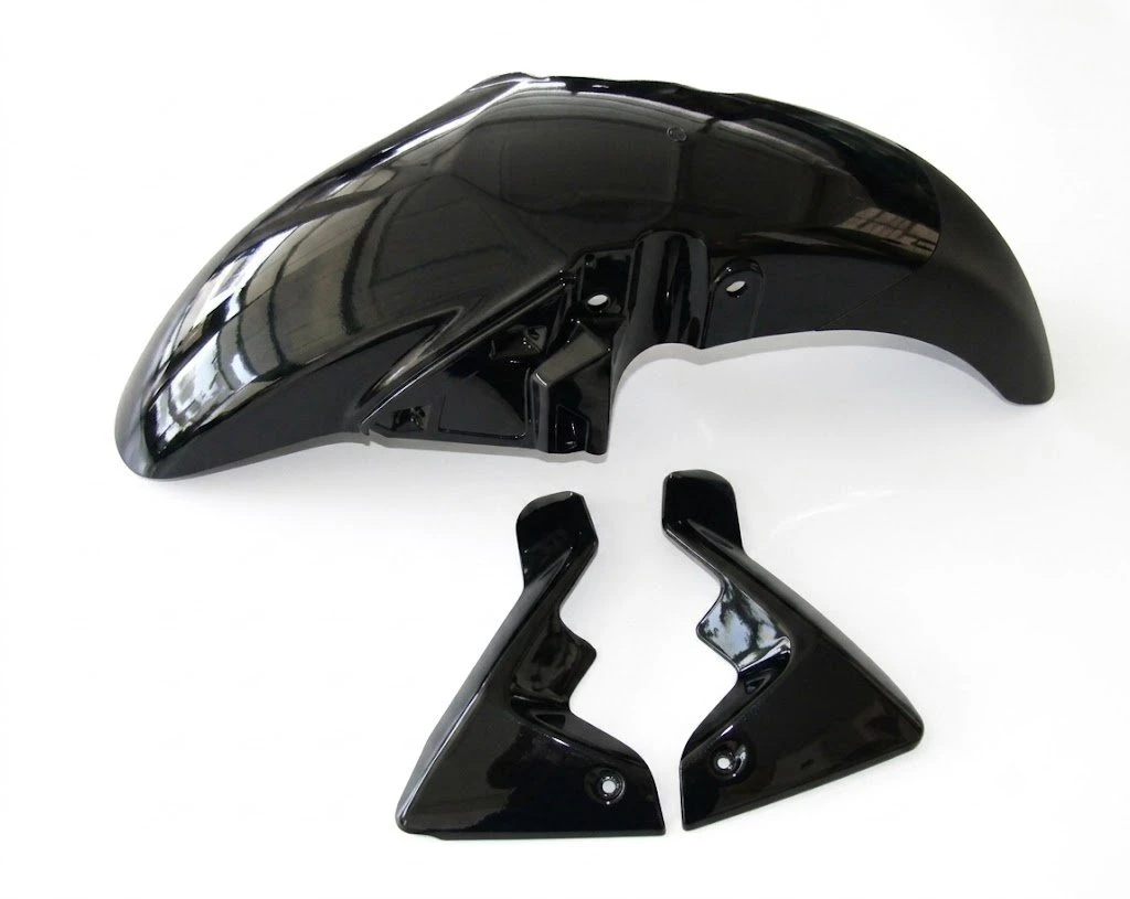 FRONT MUDGUARD HERO HONDA HUNK SPARKLING BLACK