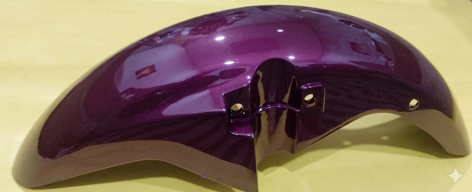FRONT MUDGUARD SHINE PURPLE (DARK)