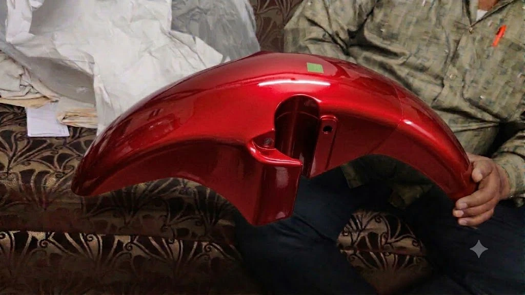 FRONT MUDGUARD KARIZMA SPORTS RED