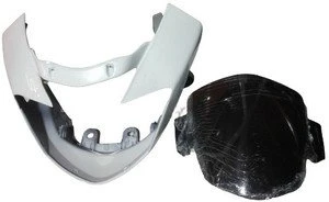 HEAD LIGHT VISOR APACHE RTR 160/CC WHITE