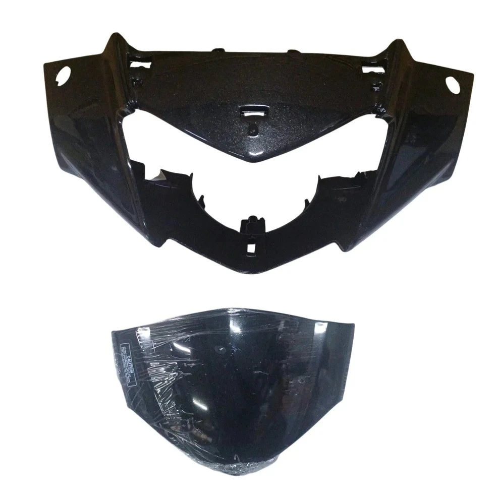 HEAD LIGHT VISOR WITH GLASS MAESTRO BLACK