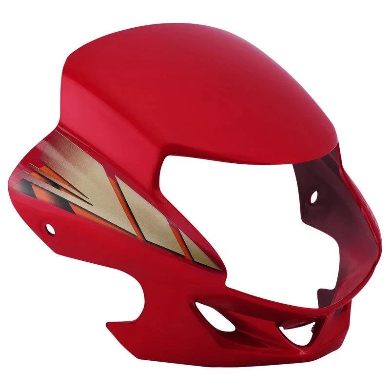 HEAD LIGHT VISOR HF DELUXE RED