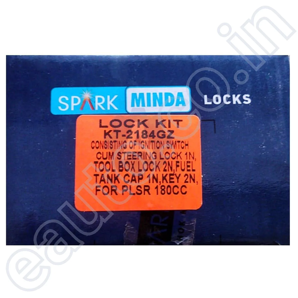 MINDA Lock Set for Bajaj Pulsar 180CC UG4 (With Tank Cap) 2
