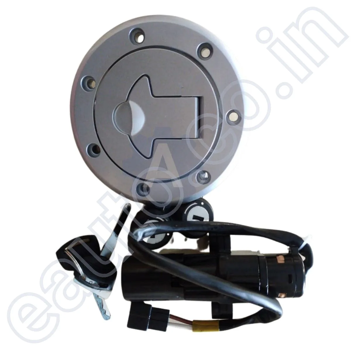 MINDA Lock Set for Bajaj Pulsar 180CC UG4 (With Tank Cap) 3