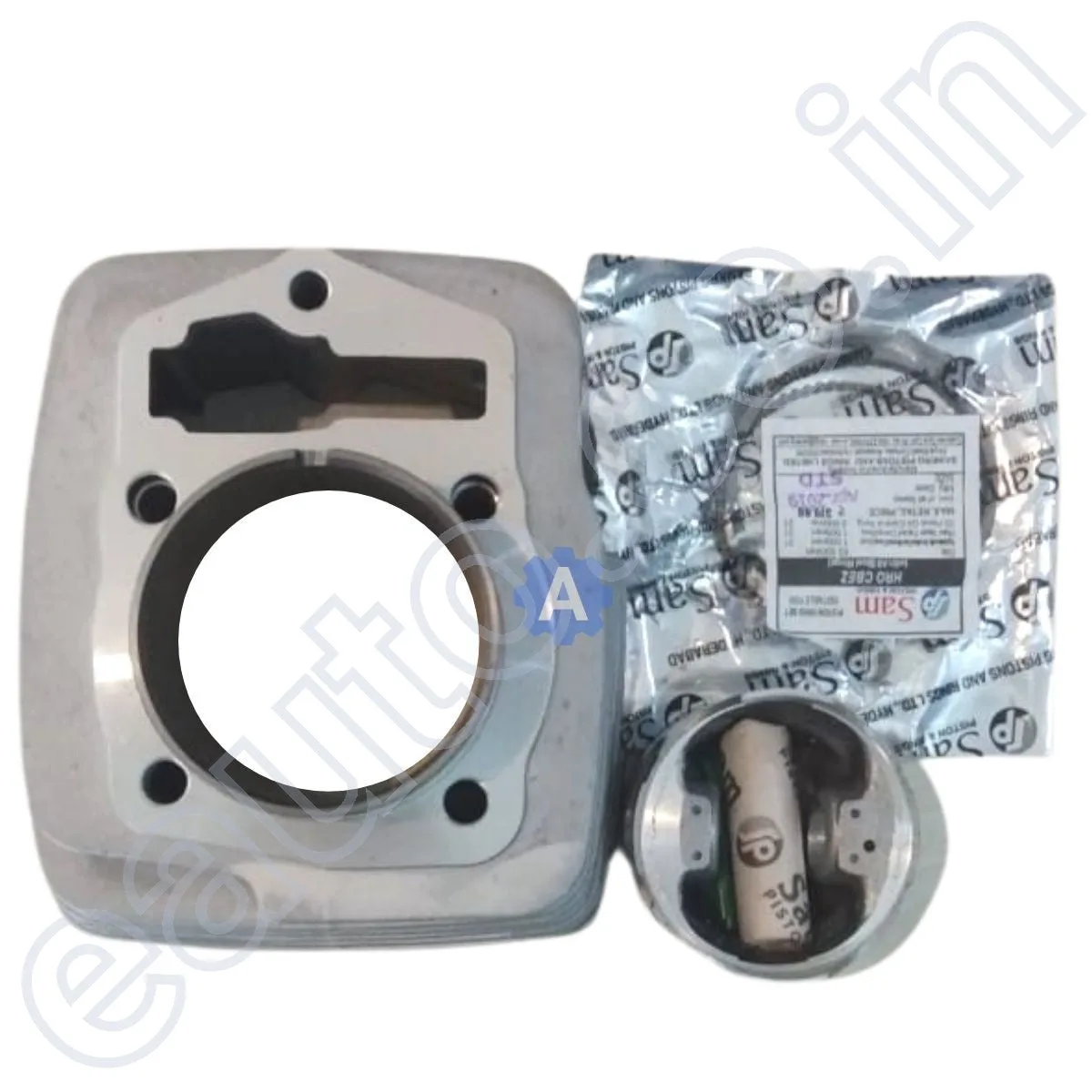 Genuine Engine Block Kit for Hero CBZ Old | CBZ Star | Bore Piston or Cylinder Piston 4