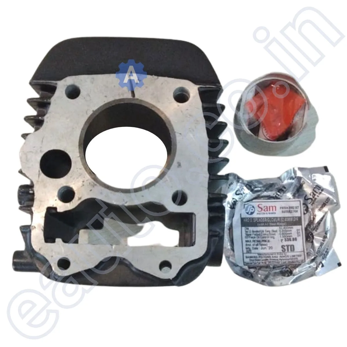 Genuine Engine Block Kit for Hero Super Splendor FI | Glamour FI | Bore Piston or Cylinder Piston 3