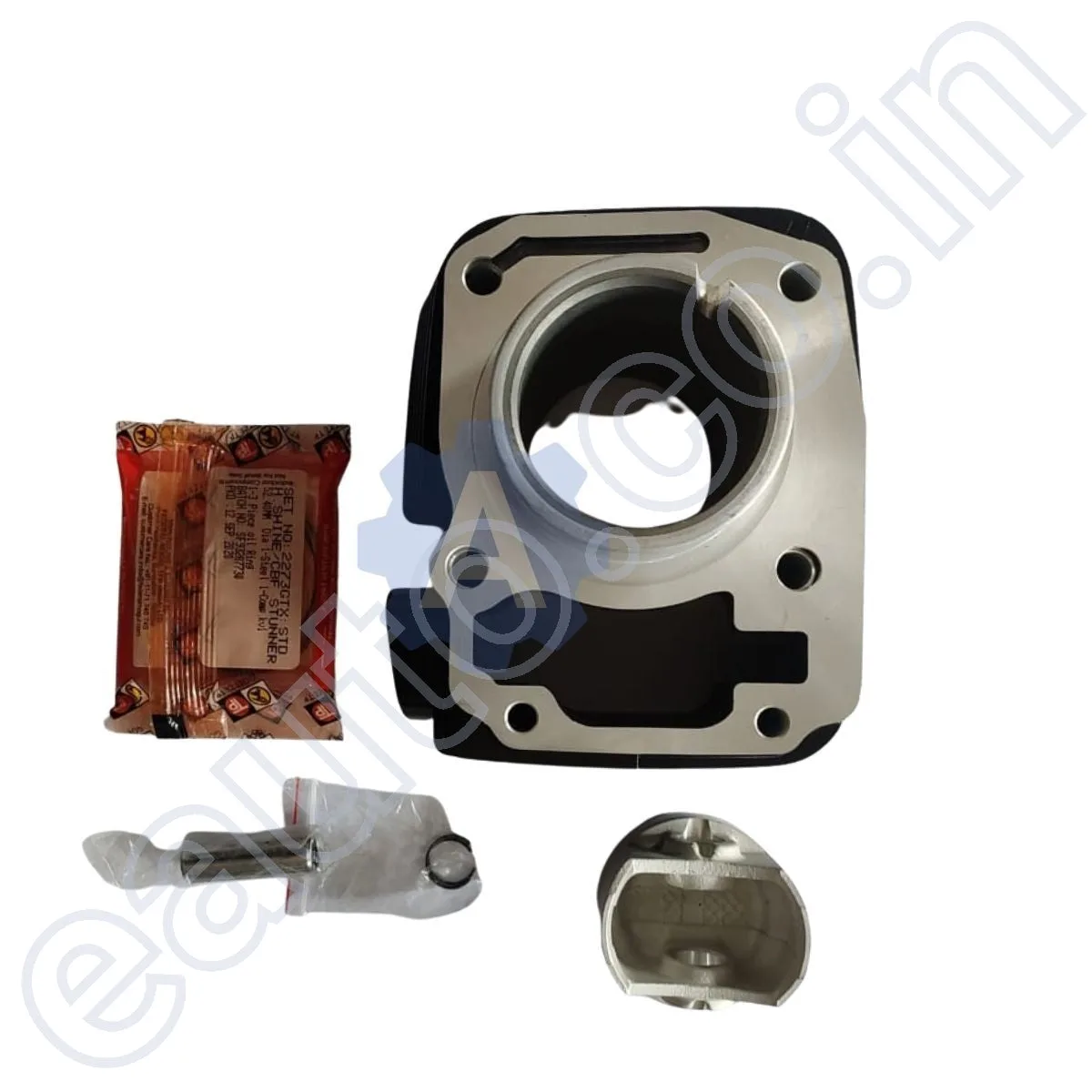 Genuine Engine Block Kit for Honda Shine | CB Shine | SP Shine | Ignitor | Stunner | Bore Piston or Cylinder Piston 3