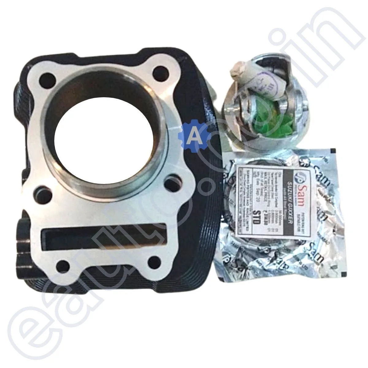 Genuine Engine Block Kit for Suzuki Gixxer (Bore Piston or Cylinder Piston) 6