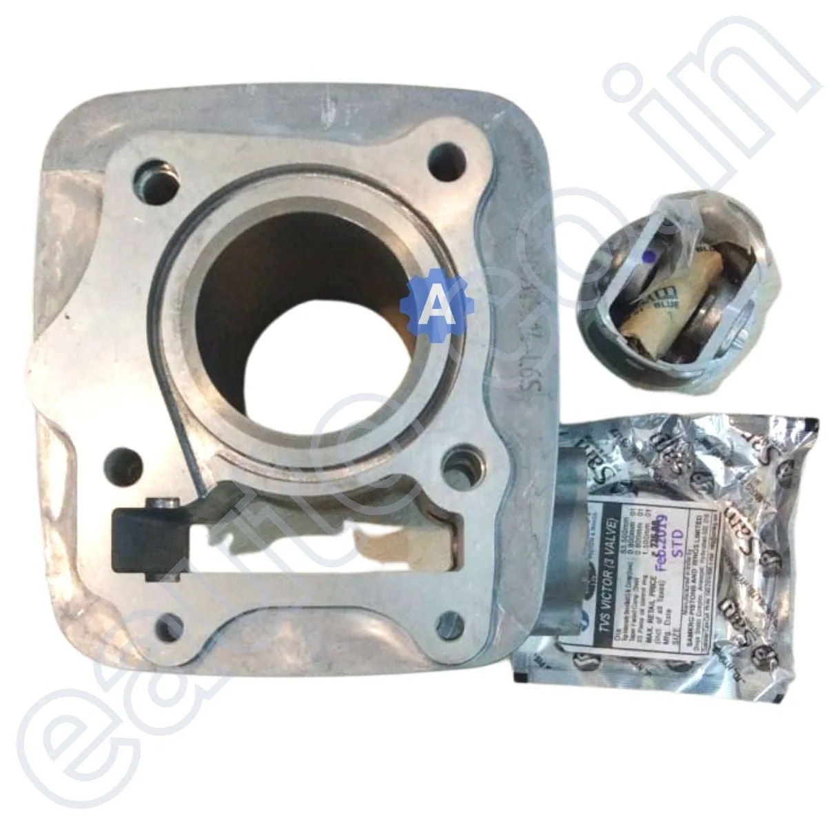 Genuine Engine Block Kit for TVS NTORQ (Bore Piston or Cylinder Piston) 3