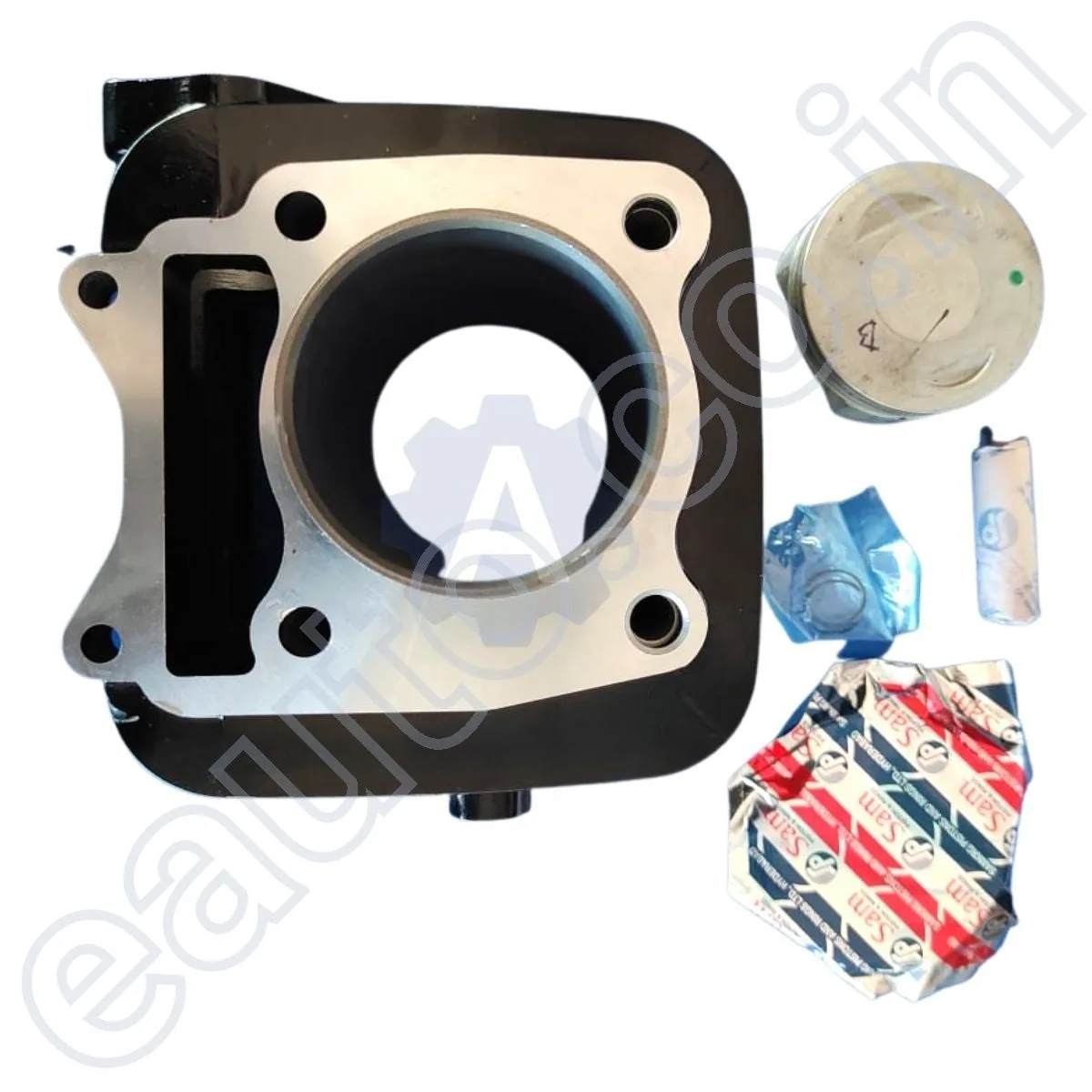 Genuine Piston Cylinder Kit (For TVS Apache RTR 160) Bore Piston or Block 3