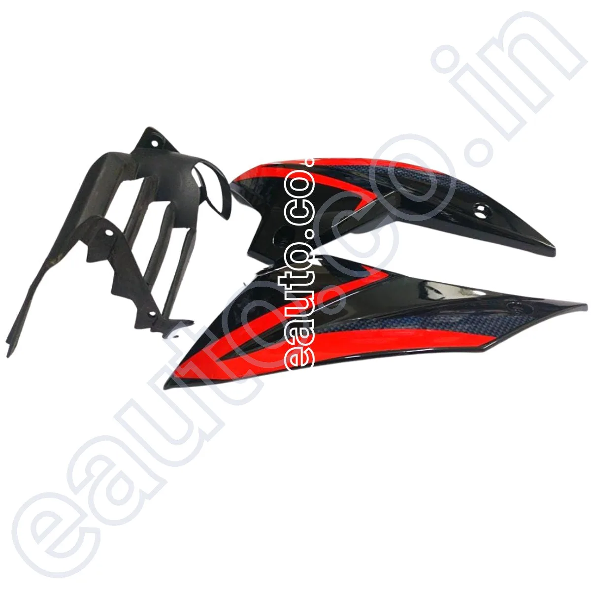 Engine Guard for Bajaj Pulsar 220 | Black & Red 2