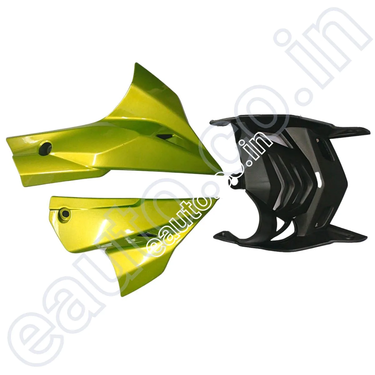 Engine Guard & Lower Guard  for TVS Apache RTR 160 New Model | RTR 180 New Model | Green 2
