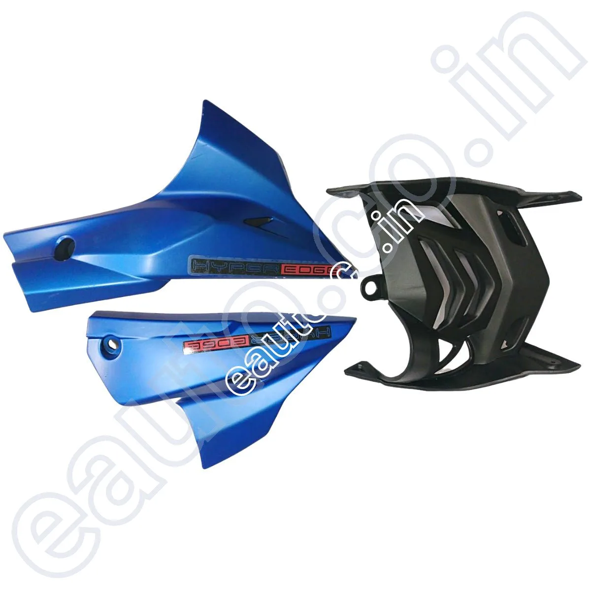 Engine Guard & Lower Guard  for TVS Apache RTR 160 New Model | RTR 180 New Model | Matt Blue 2
