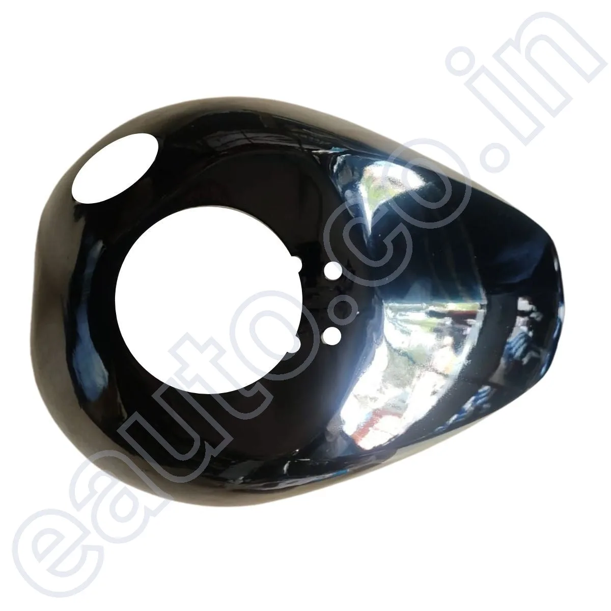 Enson Front Steel Mudguard for Honda Activa New Model/ 110/ 3G/ 4G (Black) 2