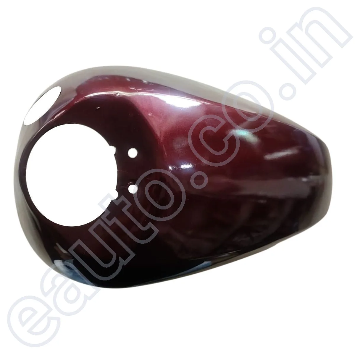 Enson Front Steel Mudguard for Honda Activa New Model/ 110/ 3G/ 4G (Maroon or Wine Red) 2