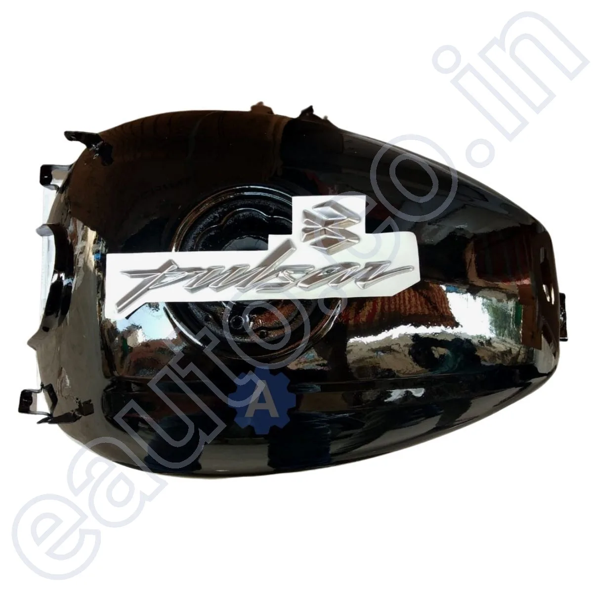 Ensons Petrol Tank for Bajaj Pulsar 150/180 UG3 & UG4 with Monogram (Black) 2