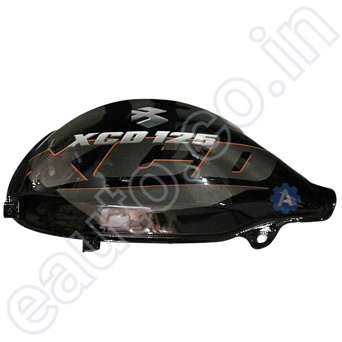 Ensons Petrol Tank for Bajaj XCD 125 (Black) 2