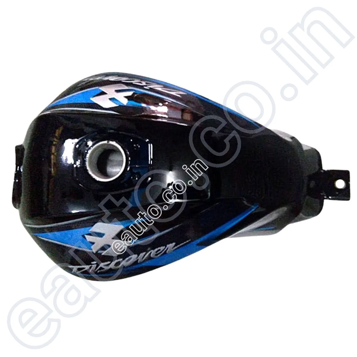 Ensons Petrol Tank for Bajaj Discover 135/ 125 Old Model (Black/Blue) 2