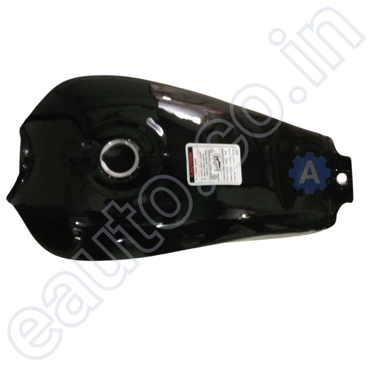 Ensons Petrol Tank for Hero CD Dawn Deluxe (Black/Blue) 2