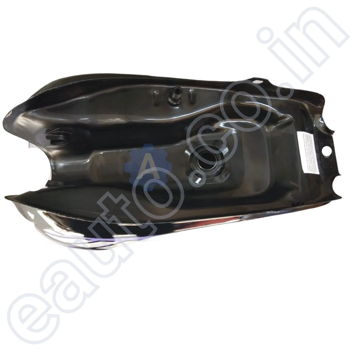 Ensons Petrol Tank for Hero CD Deluxe New Model (Black/Blue) 4