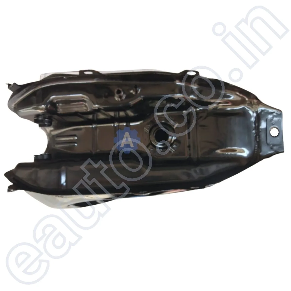 Ensons Petrol Tank for Hero Glamour Type 2 (Black/Blue) 4