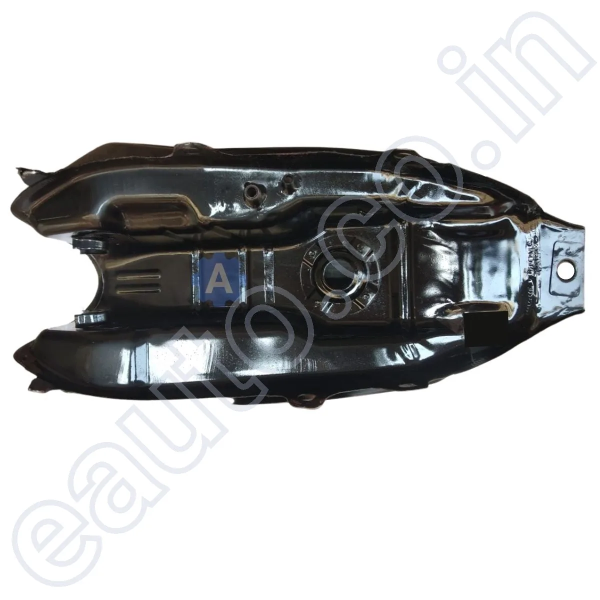Ensons Petrol Tank for Hero Glamour Type 3/ Type 4 (Black/Blue) 4