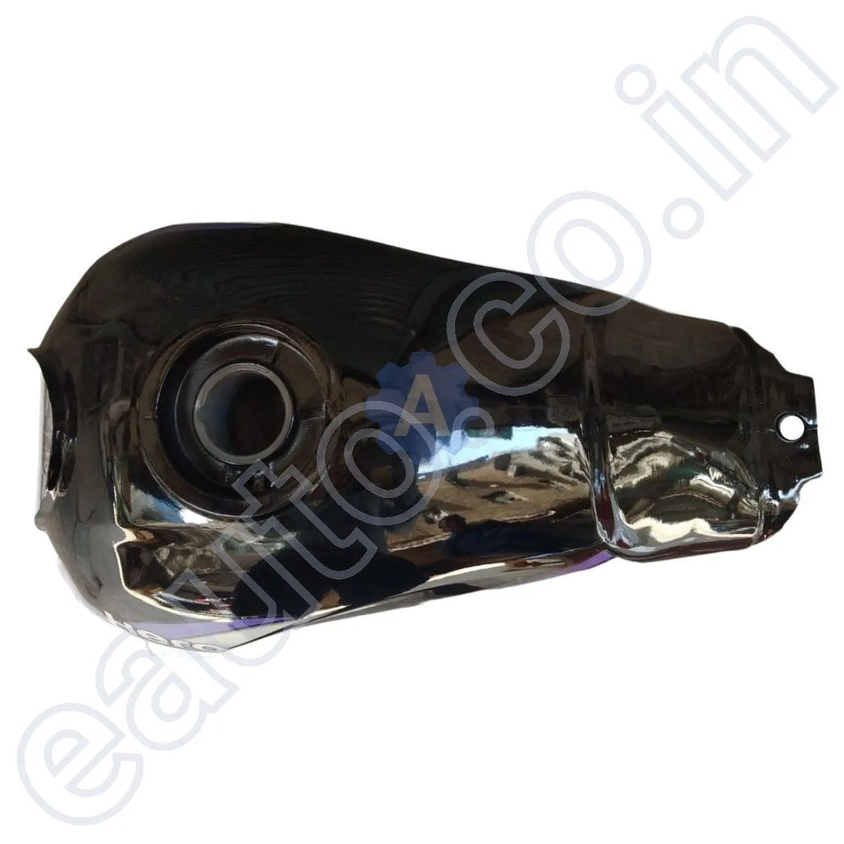 Ensons Petrol Tank for Hero HF Deluxe 2016 (Black/Purple) 3