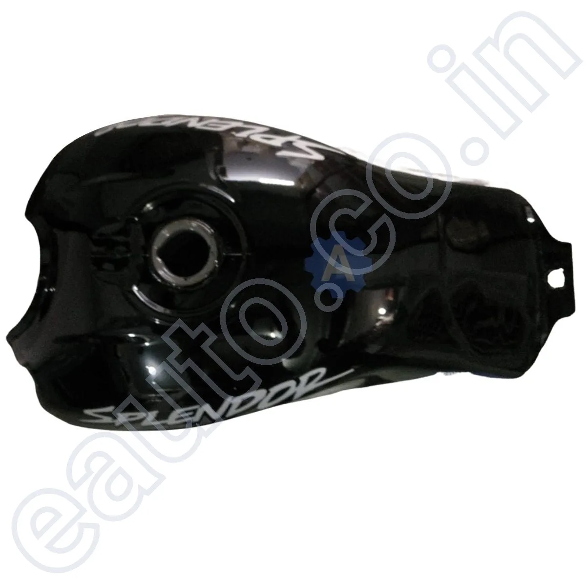 Ensons Petrol Tank for Hero Splendor NXG (Black/Blue) 2