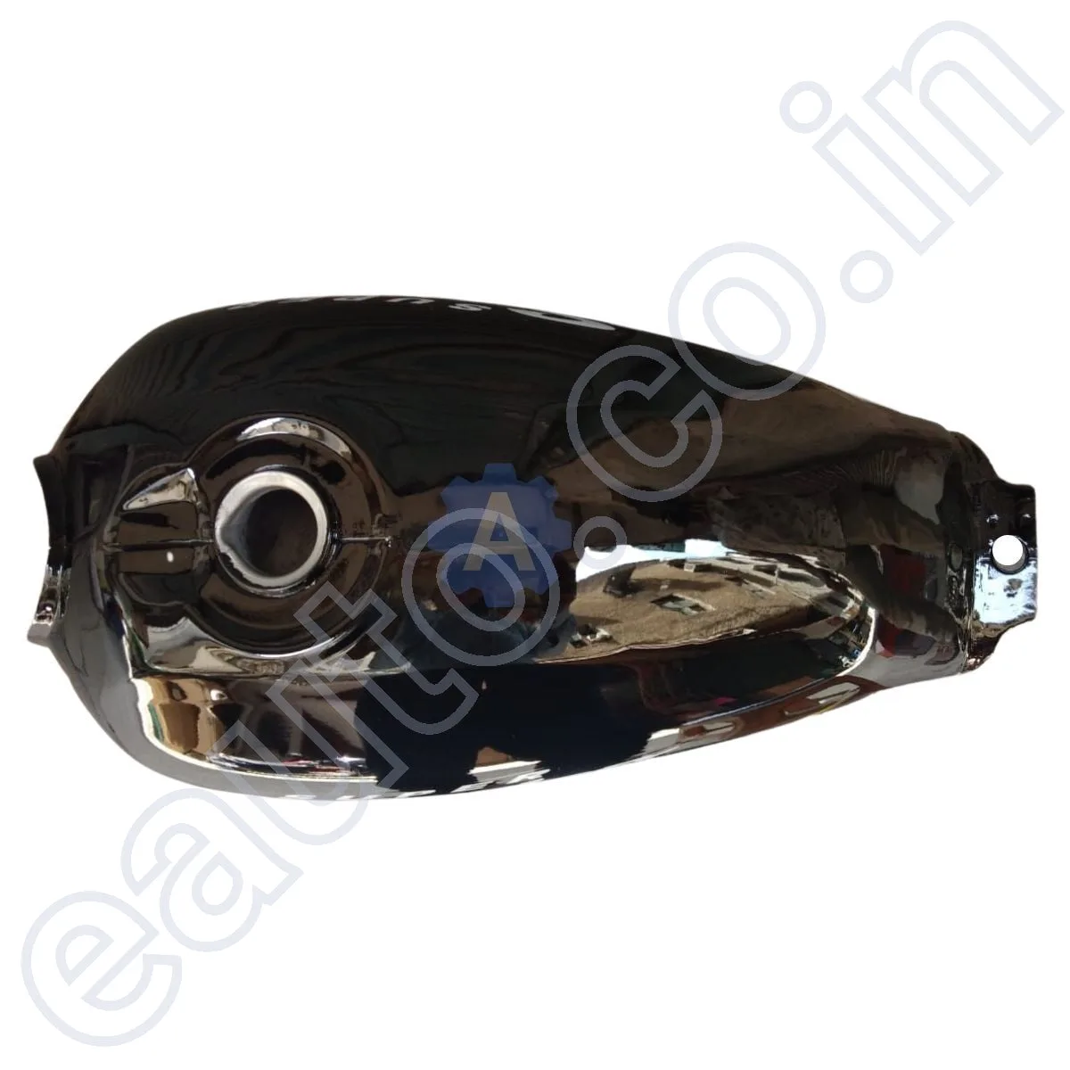 Ensons Petrol Tank for Hero Super Splendor Alloy Wheel New Model (Black/Blue) 3