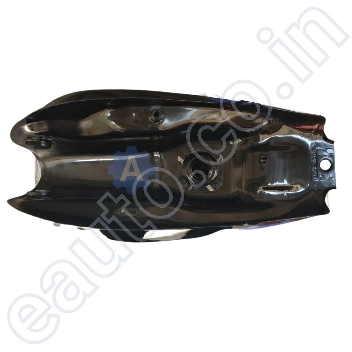 Ensons Petrol Tank for Hero Super Splendor Alloy Wheel New Model (Black/Blue) 4