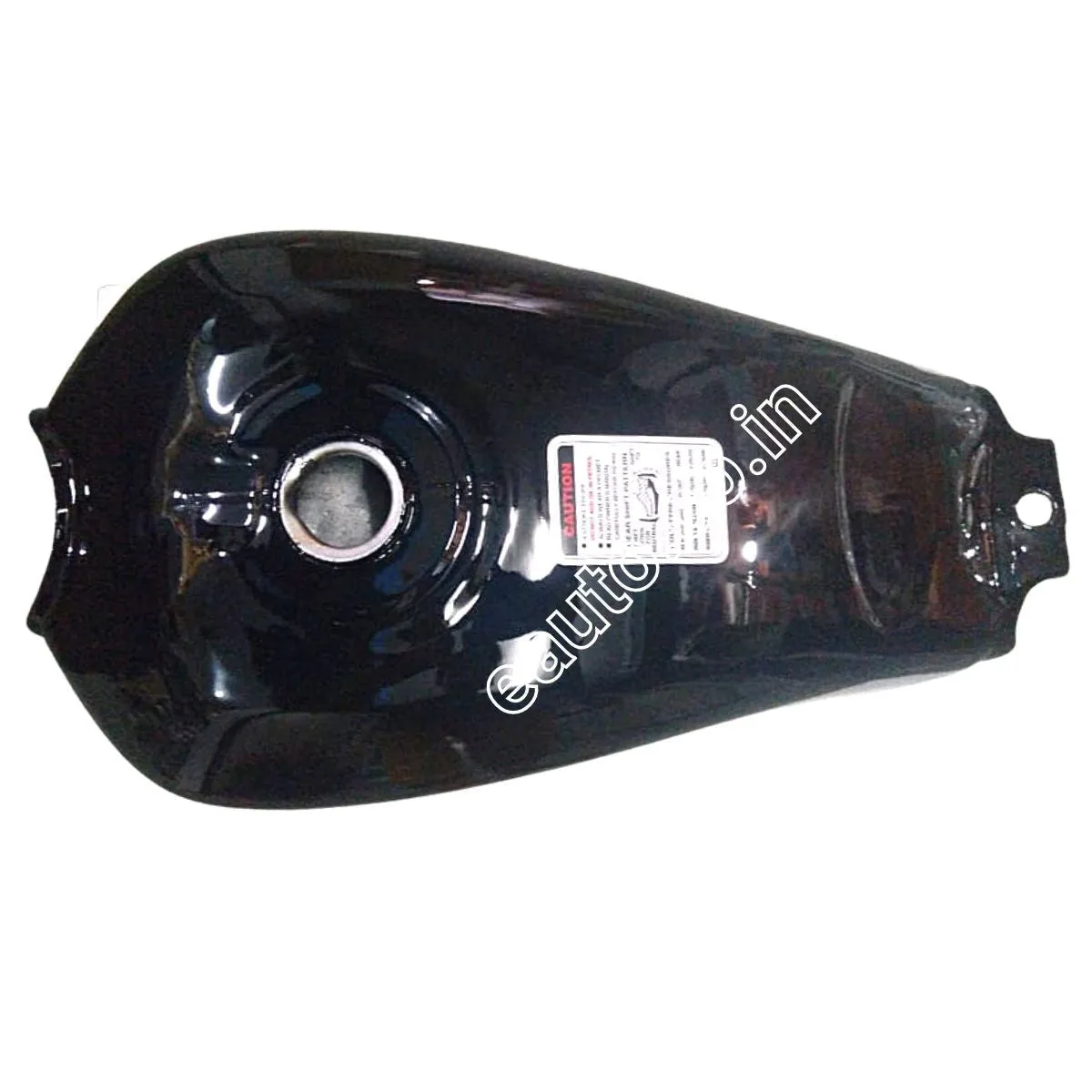Ensons Petrol Tank for Hero CD Dawn Deluxe (Black/Golden)