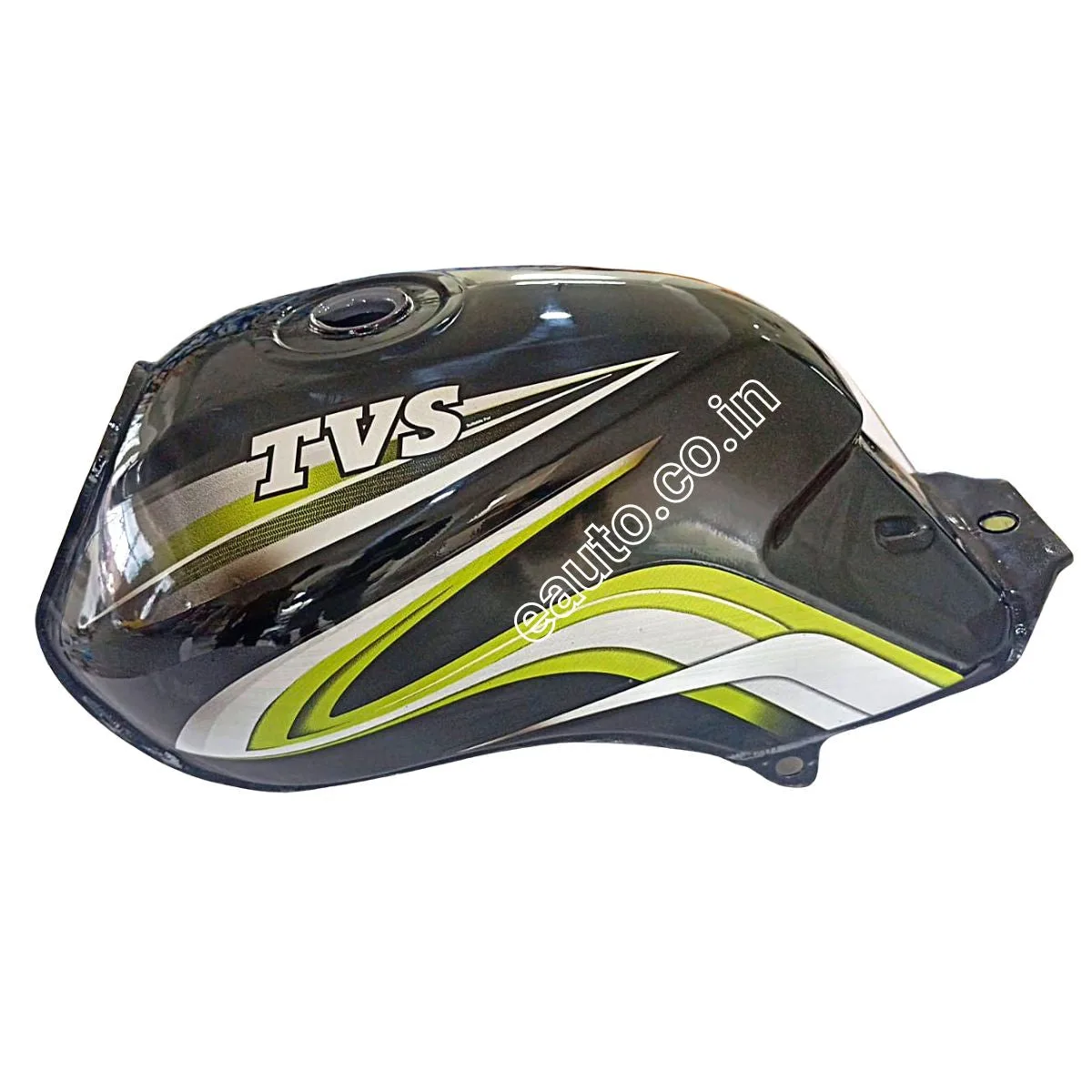 Ensons Petrol Tank for TVS Star Sports |Type 3 | Black/Green