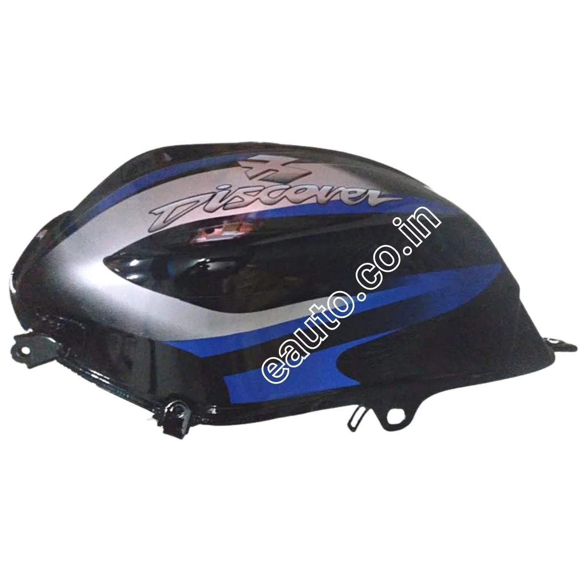 Ensons Petrol Tank for Bajaj Discover 125/135 Digital (KANN Type) (Black/Grey)