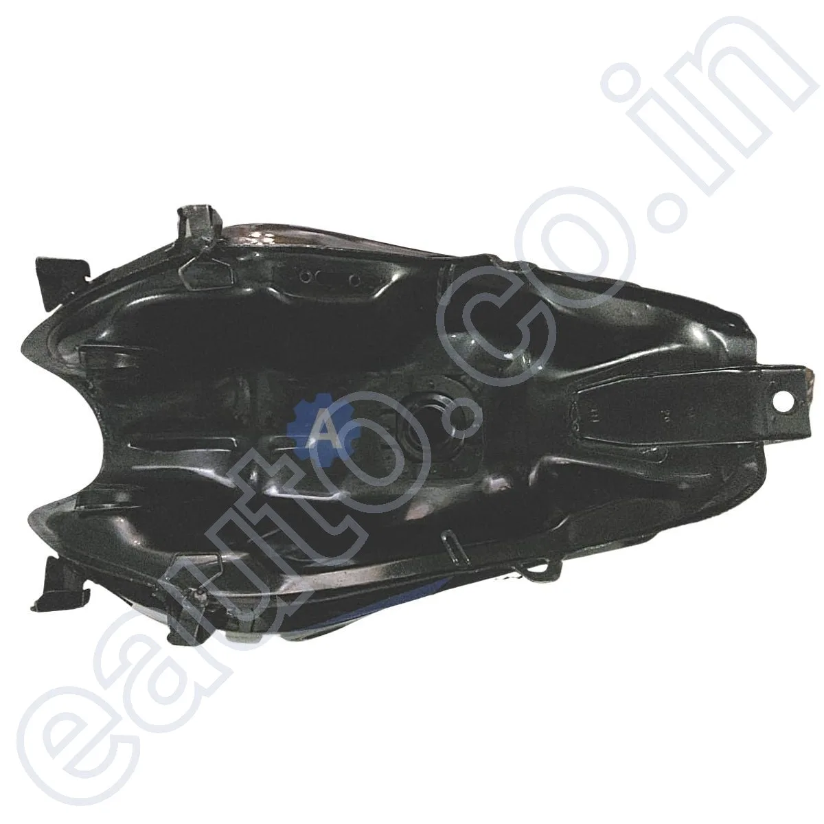 Ensons Petrol Tank for Bajaj Discover 125/135 Digital (KANN Type) (Black/Grey) 4