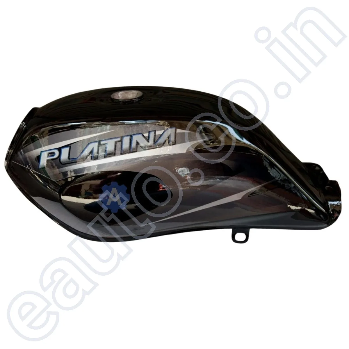 Ensons Petrol Tank for Bajaj Platina 125 (Black/Grey) 2