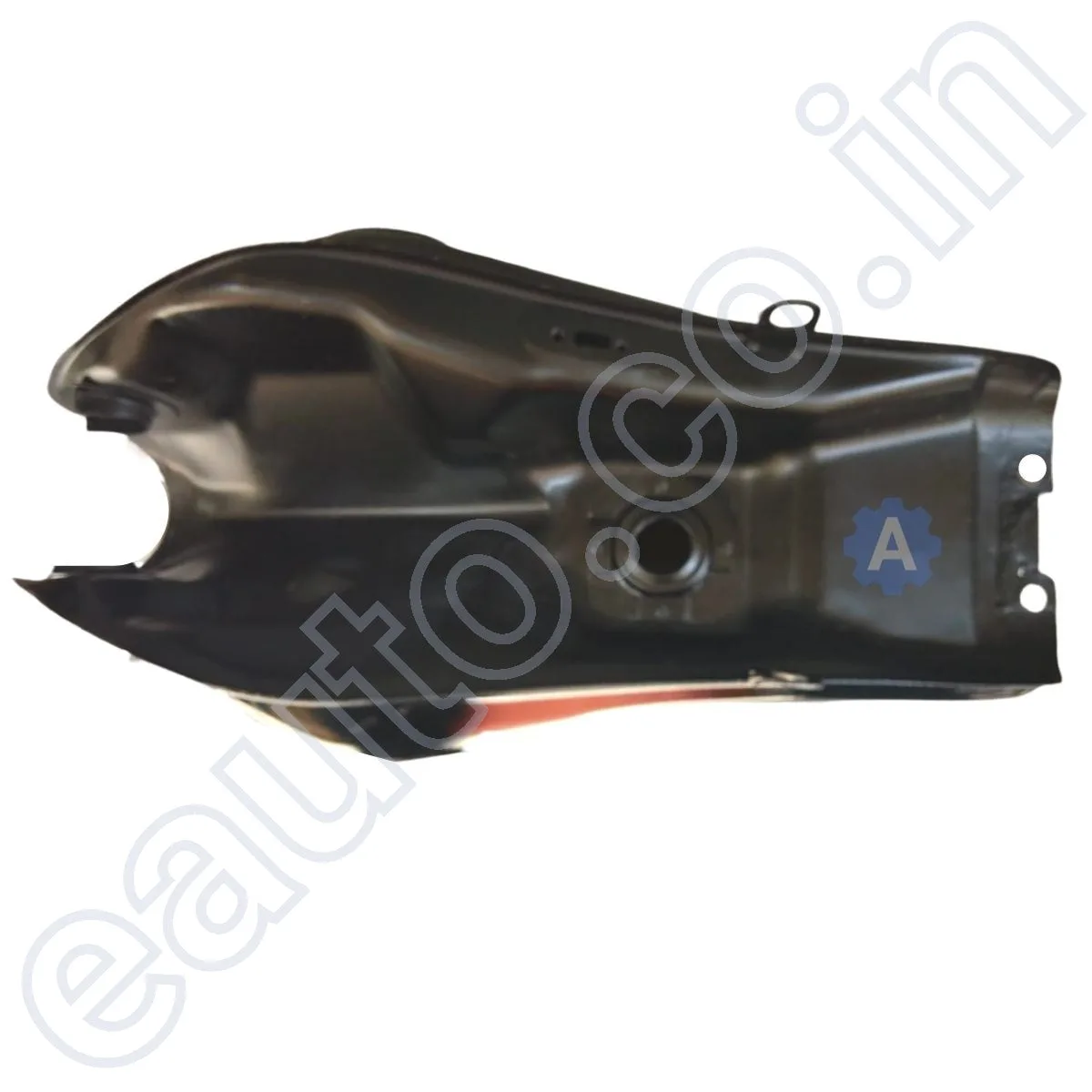 Ensons Petrol Tank for Bajaj Platina 125 (Black/Grey) 4