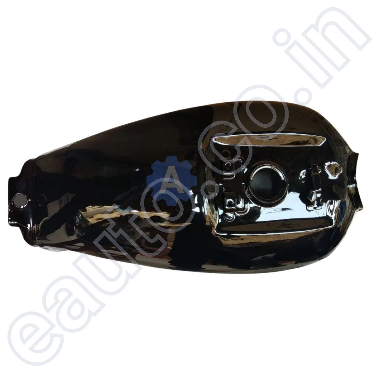 Ensons Petrol Tank for Hero Splendor Pro 2016 BS4 (Black/Grey) 2