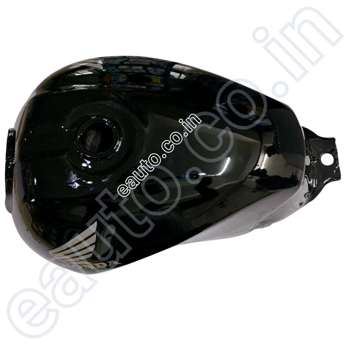 Ensons Petrol Tank for Honda Shine Type 3 (Black/Grey) 2