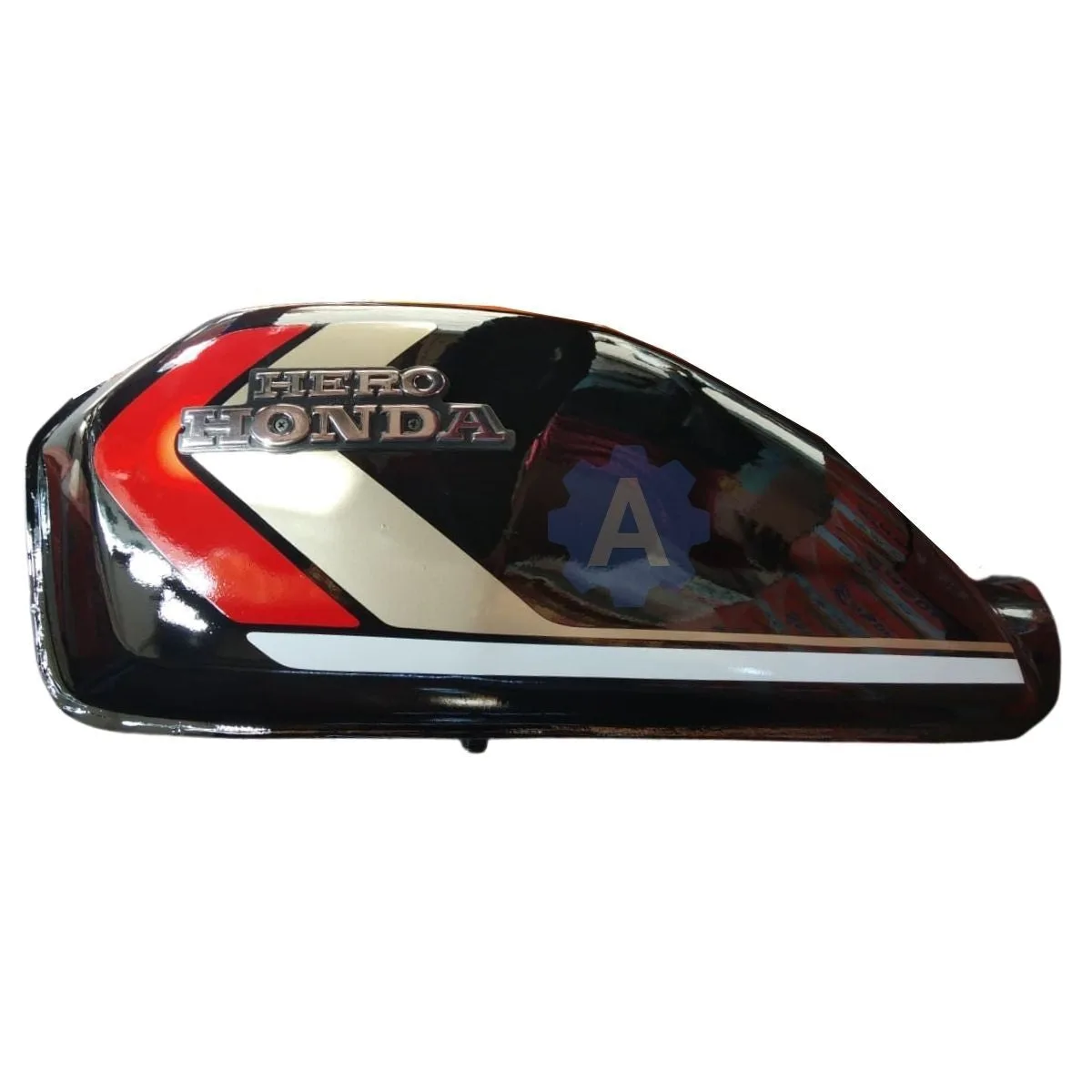 Ensons Petrol Tank for Hero CD 100 (Black)